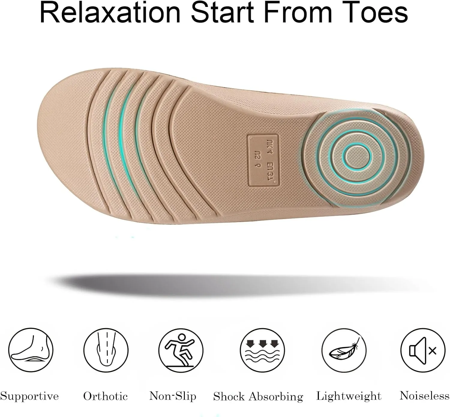 GRITHEIM Women's Orthotic Arch Support Slippers Fuzzy Adjustable Orthopedic Slippers for Plantar Fasciitis Furry Slide for Ladies