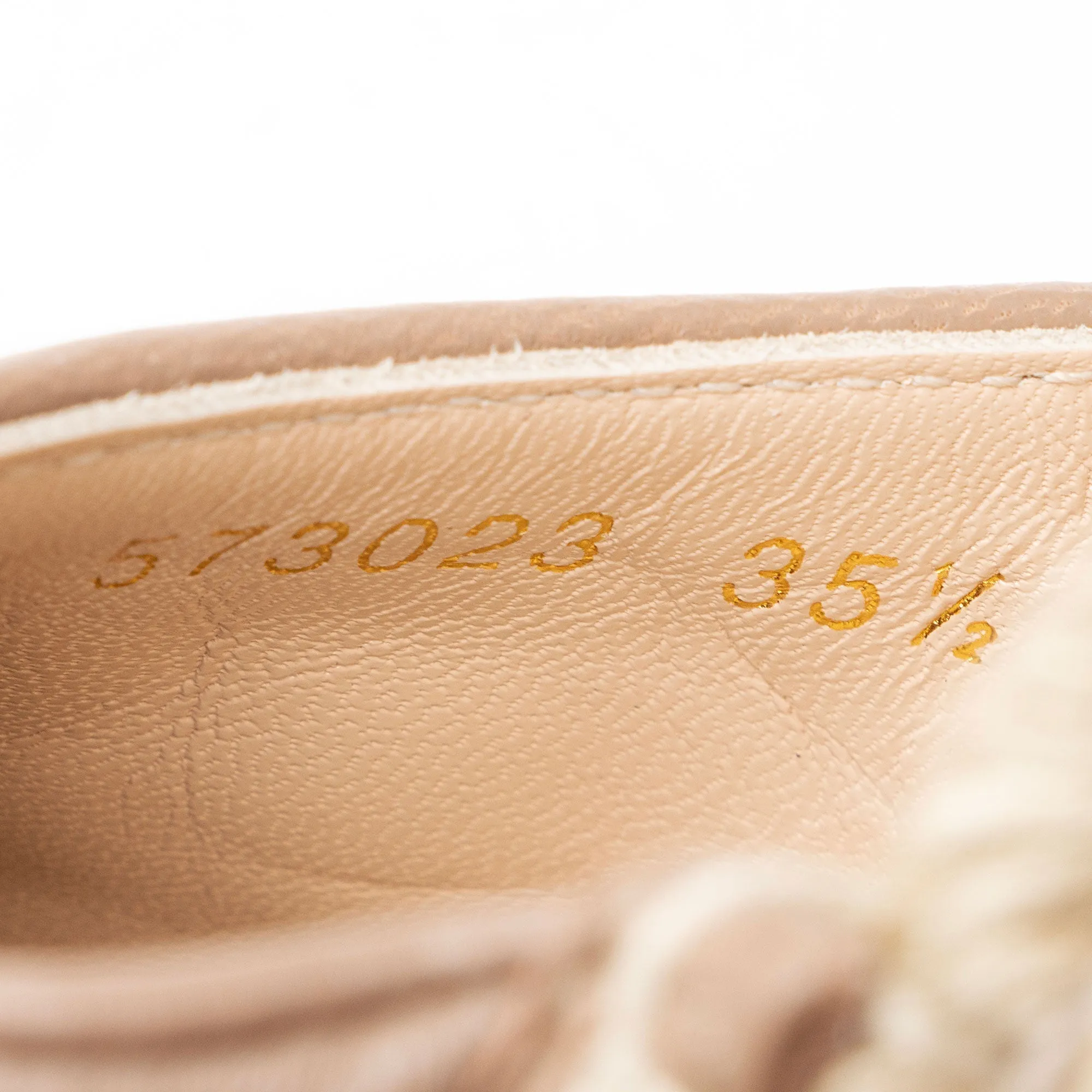 Gucci Matelasse Leather GG Marmont Espadrille Wedges