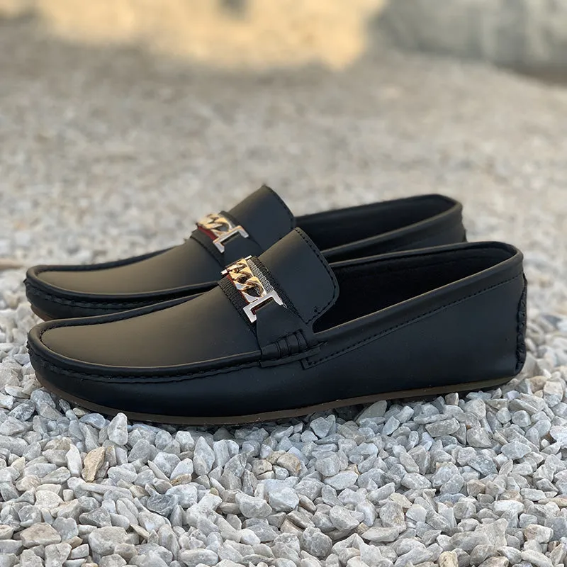 Handmade Chain Buckle Loafer SS-2313