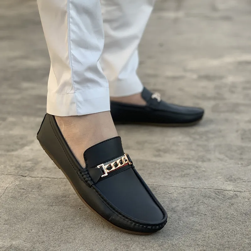 Handmade Chain Buckle Loafer SS-2313