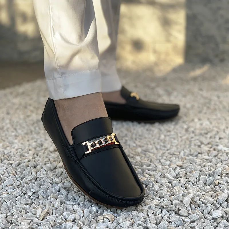Handmade Chain Buckle Loafer SS-2313