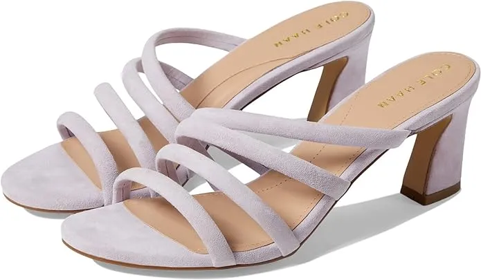 Heeled Haan Block Discounted shipping Intuitive Orchid Toe Cole Open Petal Sandals Suede Slingback Adella