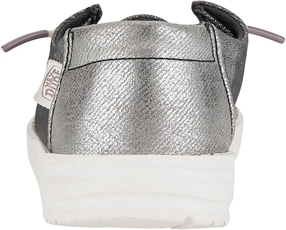 Hey Dude Unisex-Child Wendy Sparkle Kids Loafer