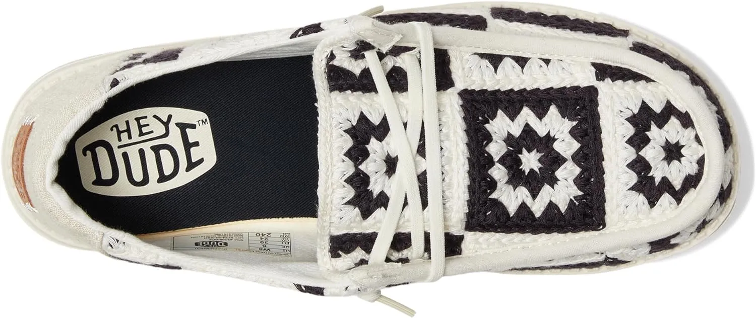 Hey Dude Women's Wendy Cottage Crochet Loafer