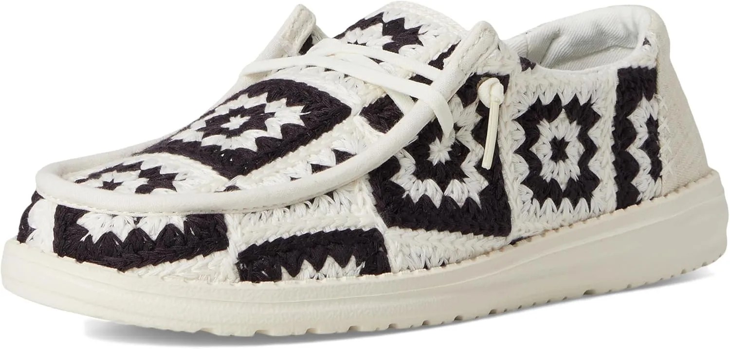 Hey Dude Women's Wendy Cottage Crochet Loafer
