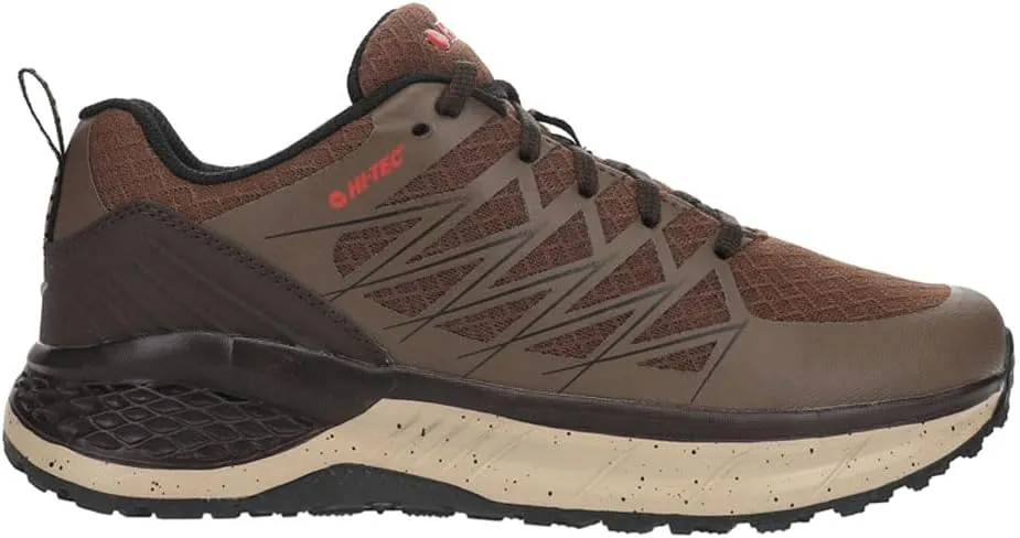 HI-TEC Mens Demolisher Low Trail Trail Running Sneakers Shoes - Brown - Size 8 M