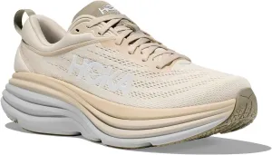 Hoka Men's Bondi 8 Sneaker, Oat Milk/Barley, 10