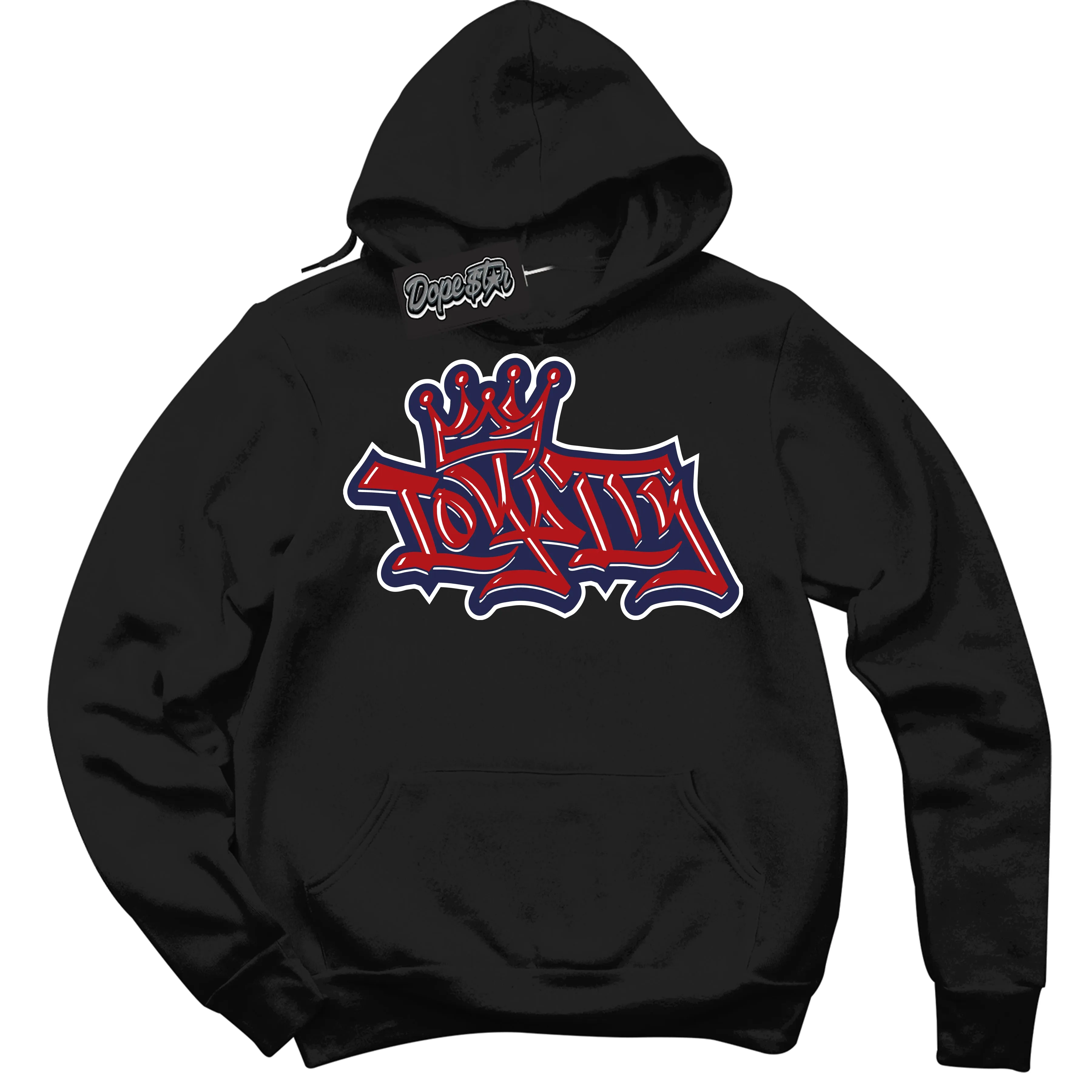 Howard University 1s Sneaker Hoodie Loyalty Crown Graphic
