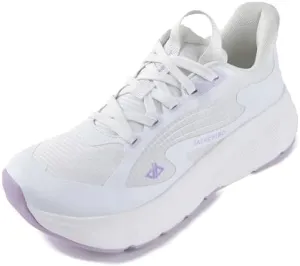 JACKSHIBO Women's Wide Toe Box Road Running Shoes Slip in Hands Free Arch Support Tennis Shoes Orthopedic Cushion Walking Sneakers with Metatarsal Pad