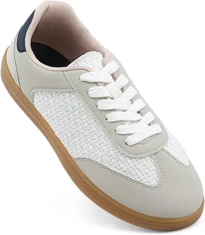 JENN ARDOR Womens Retro Fashion Sneakers Casual Walking Shoes Classic Non-Slip Comfort Dress Skate Shoes