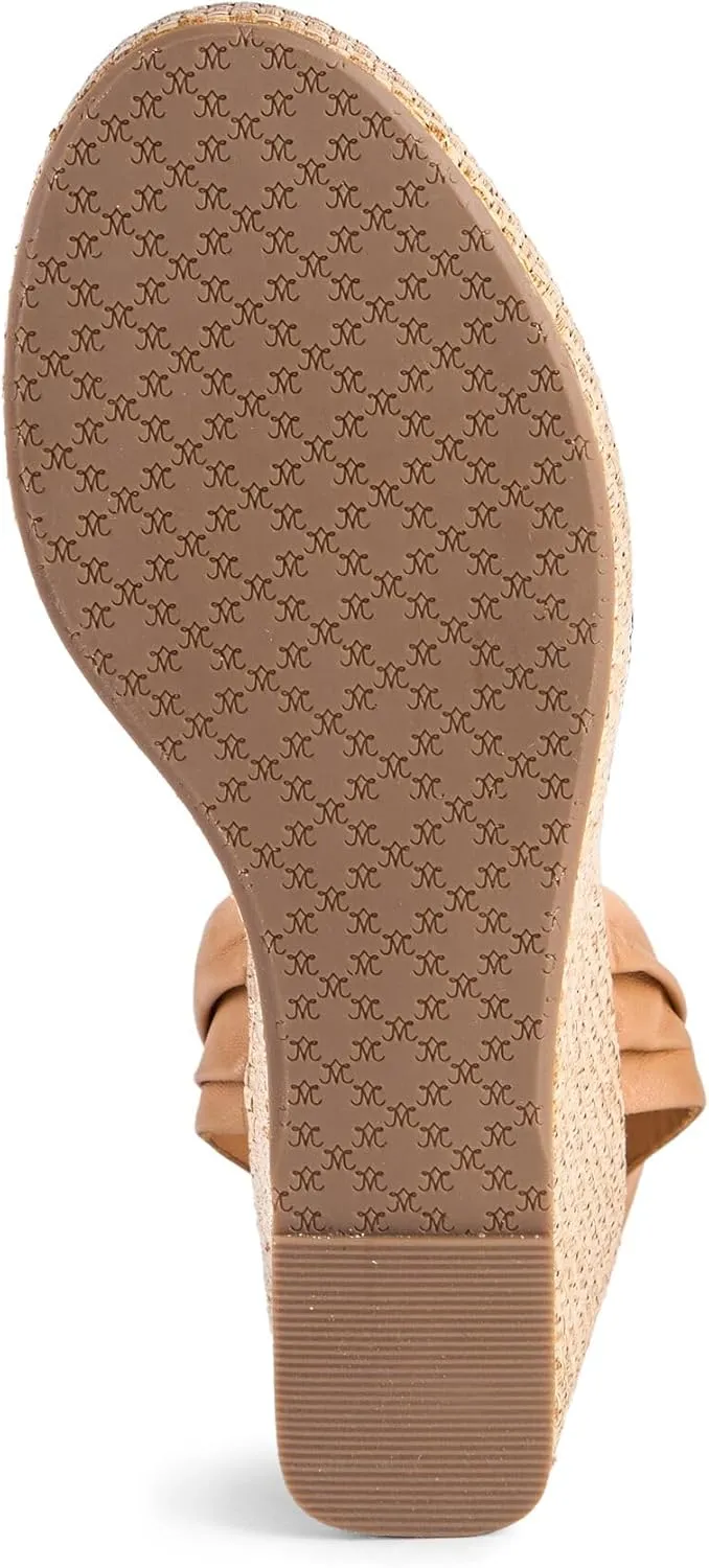 Johnston & Murphy Women’s Marcia Cross-Band Sandal, Platform Sandals, Wedge Heels for Women