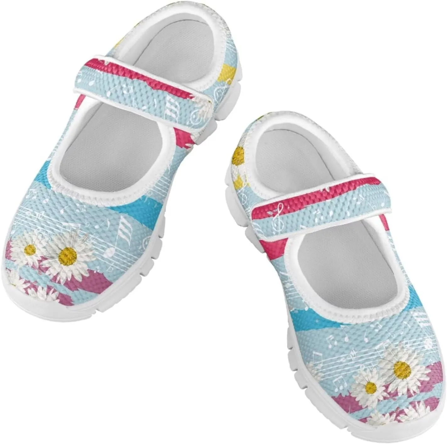 JoyLamoria Pink Pig Girls Cute Mary Jane Flats School Uniform Shoes Slip on Comfort Sneakers for Toddler/Little Kid/Big Kid