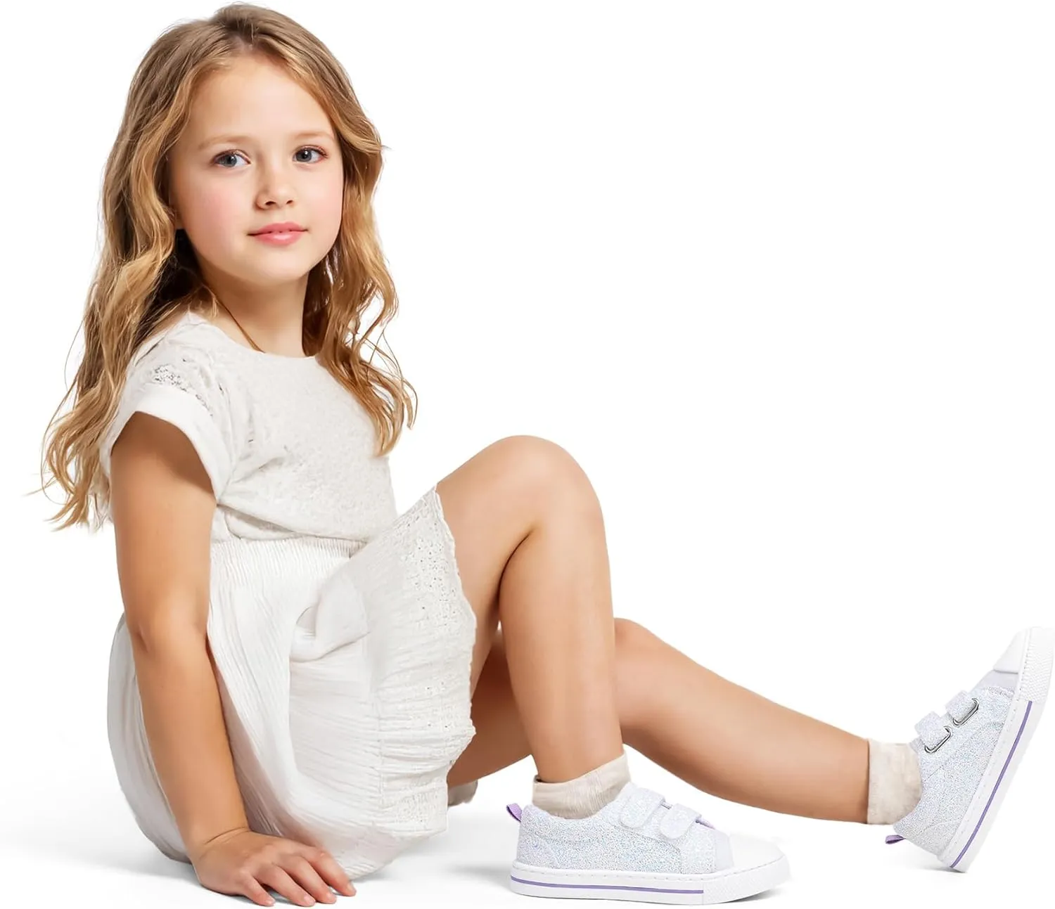 K KomForme Sneakers for Boys and Girls,Toddler Kids Soft Walking Shoes