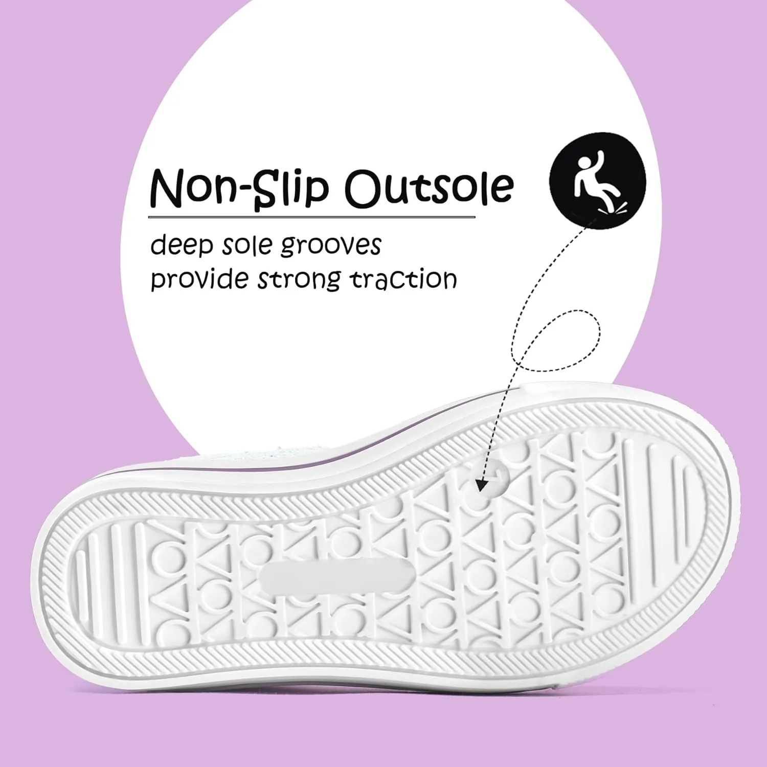 K KomForme Sneakers for Boys and Girls,Toddler Kids Soft Walking Shoes