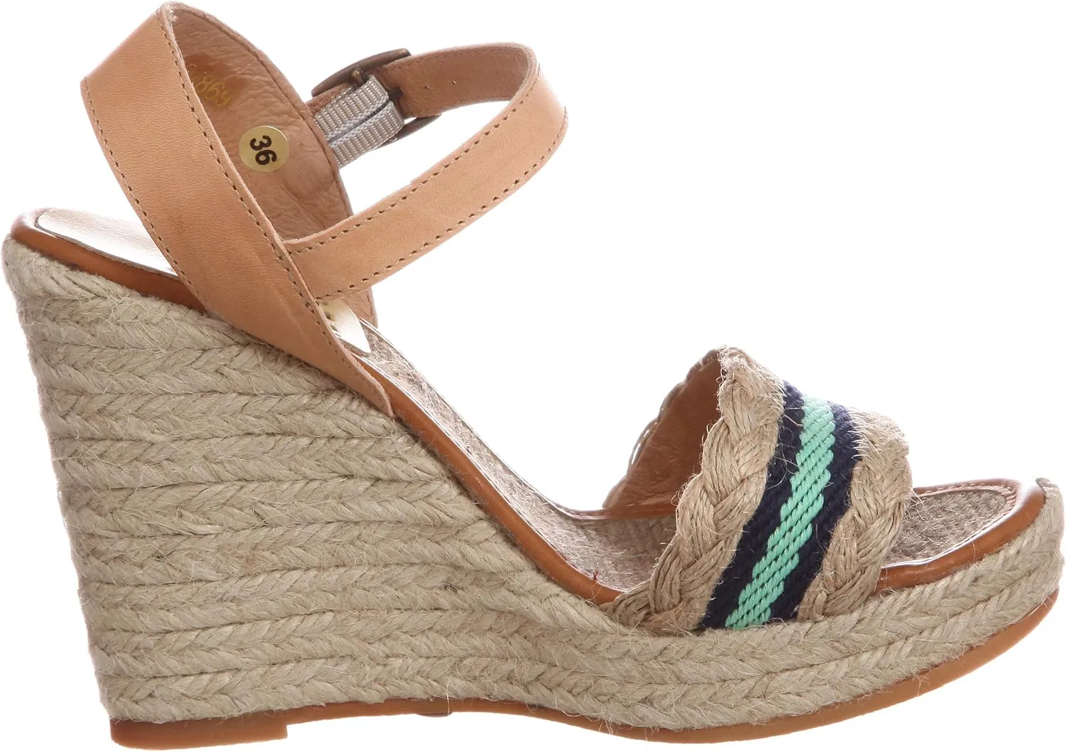 Kanna 57869 Jute Line Belt Sandals