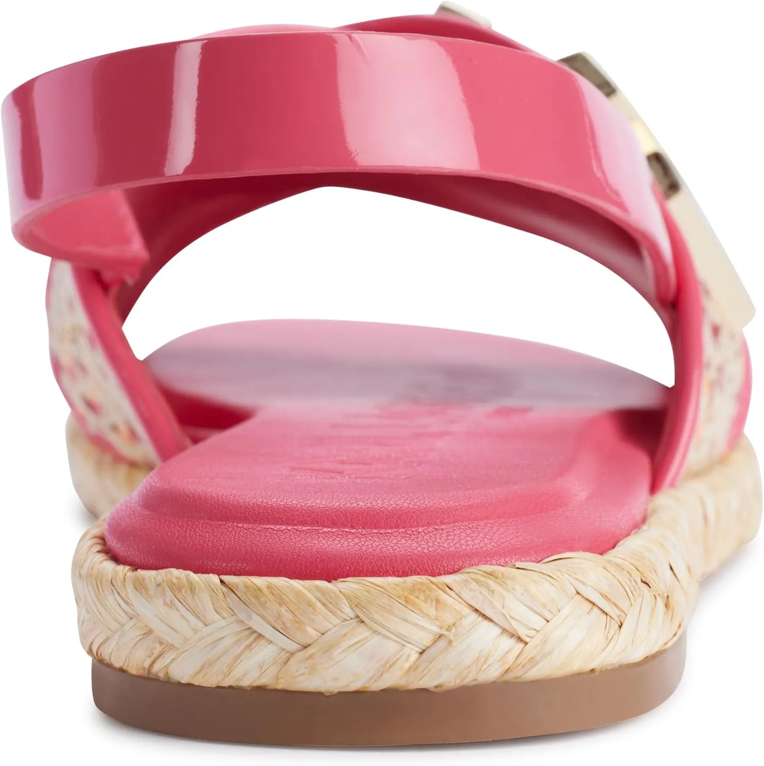 Karl Lagerfeld Paris Women's Cushioned Insole Everyday Charla-Slingback Sandal Flat
