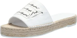 KARL LAGERFELD womens Cherie Slide Espadrille Sandal
