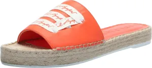 KARL LAGERFELD womens Cherie Slide Espadrille Sandal