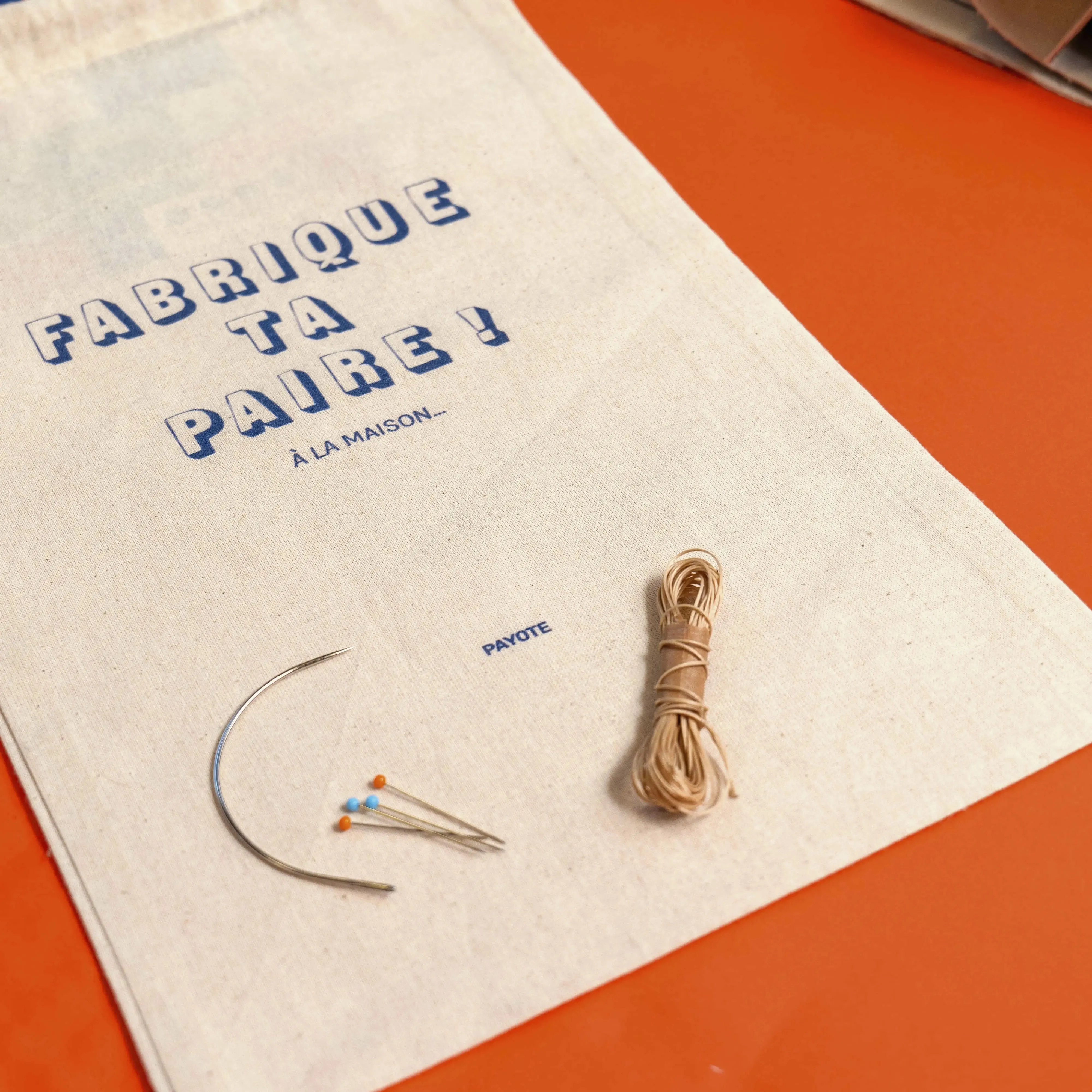 Kit Fabrique ton espadrille GASTON