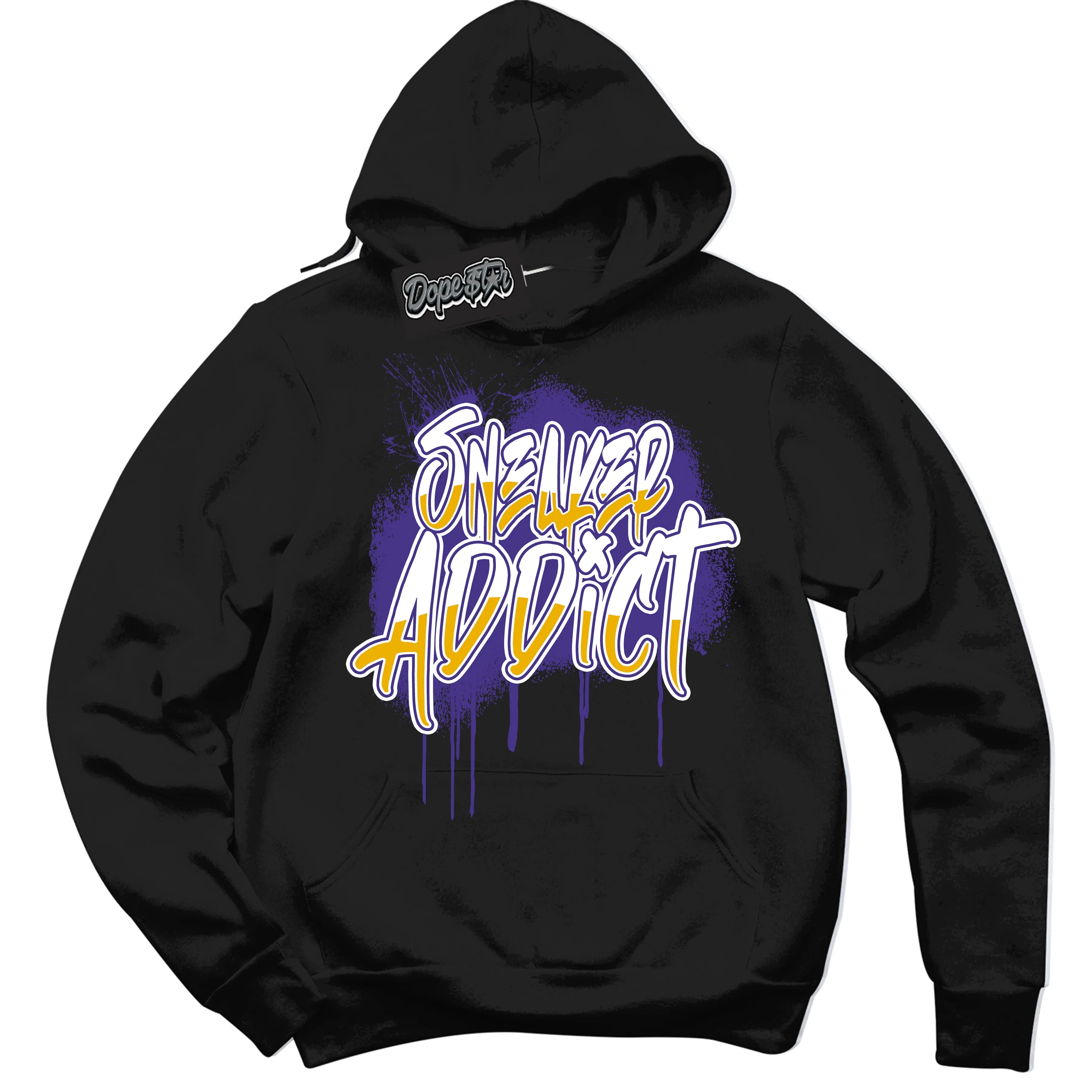 Kobe 8 Protro Lakers Home Sneaker Hoodie Sneaker Addict Graphic