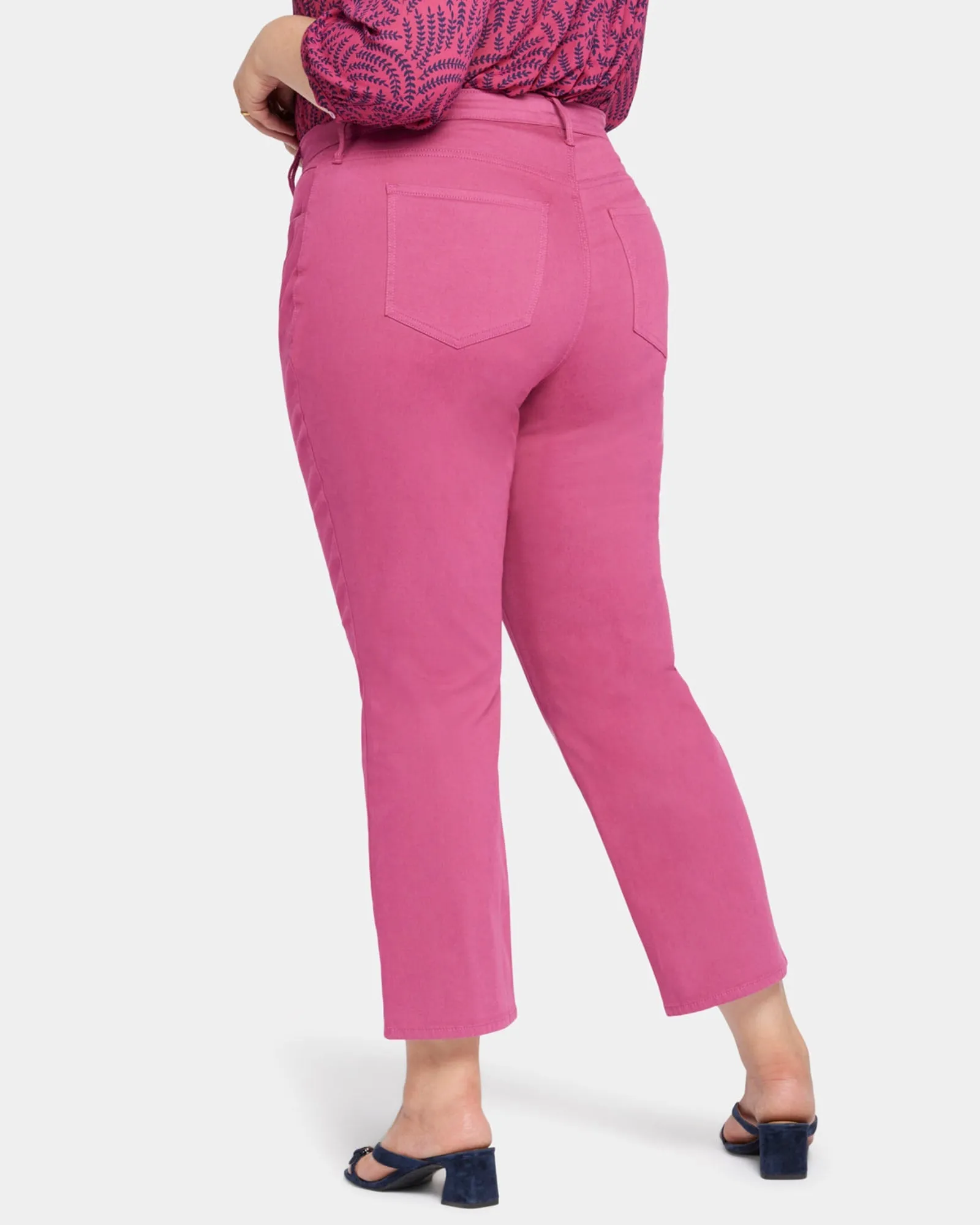 Kristi Relaxed Straight Ankle Pants | Turning Pink