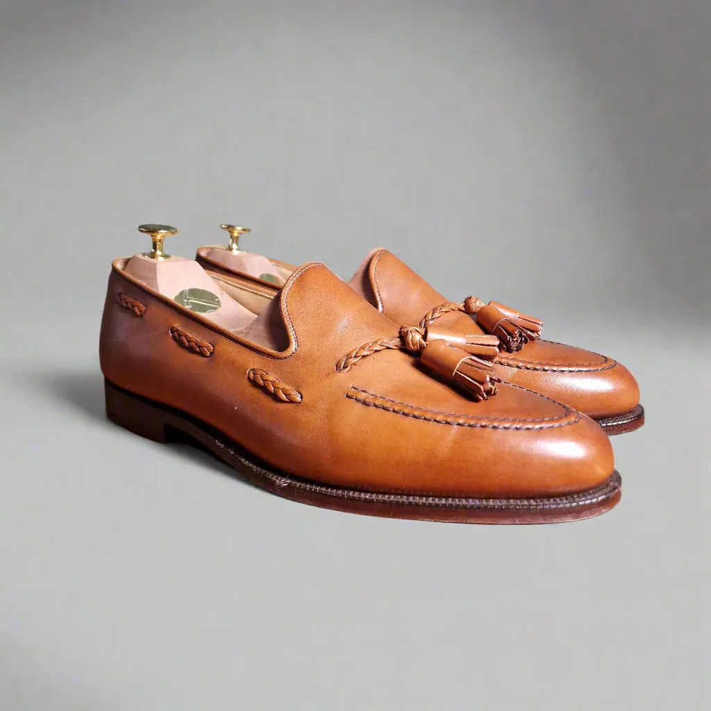 Langham II Tan Calf (9.5EX) Crockett & Jones