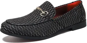 LCQL Men's Luxury Velvet Penny Loafer Shoes Noble Slip-on Suede Loafers Smoking Slippers Plus Size 7-13