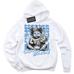 Legend Blue 1s Sneaker Hoodie Born Envied Graphic