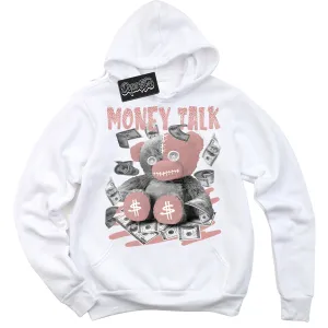 Legend Pink 1s Sneaker Hoodie Money Talk Bear Graphic