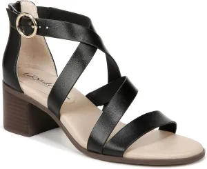 LifeStride Women's Heritage Strappy Block Heel Dress Sandals