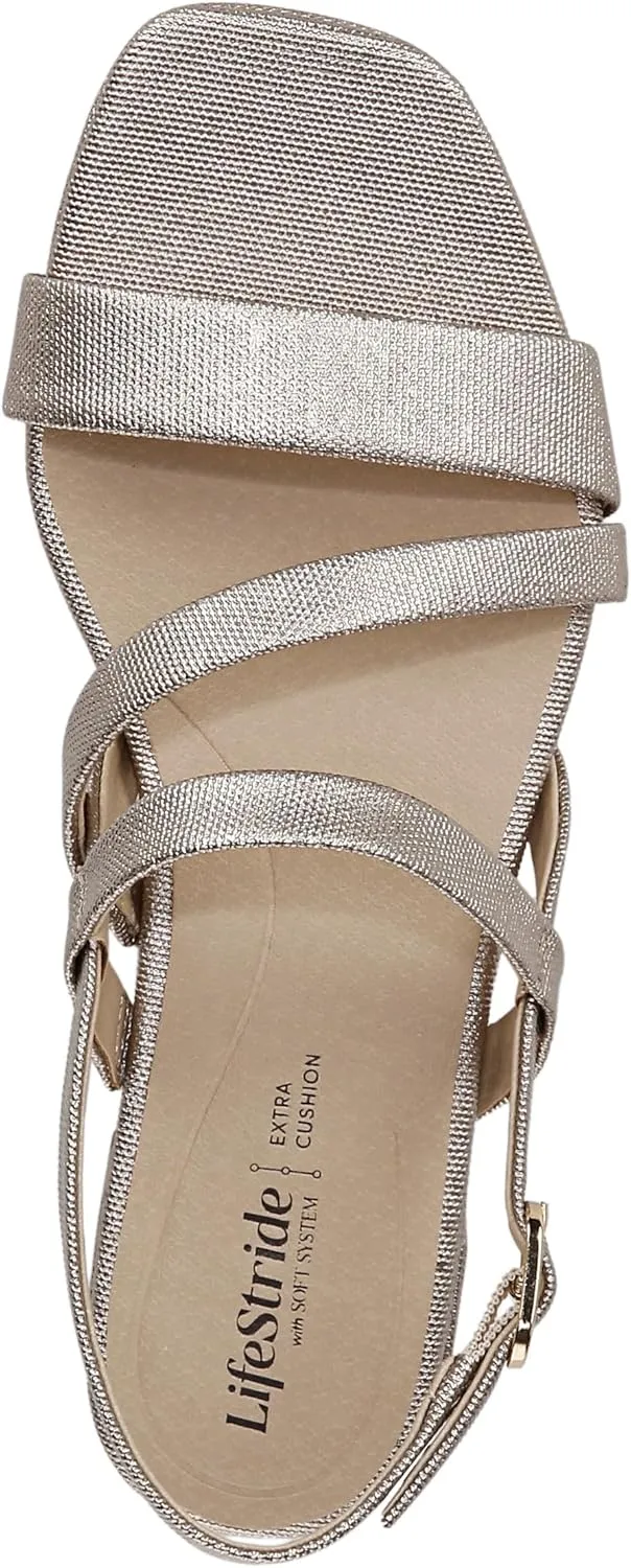 LifeStride Women's Janet Heeled Sandal