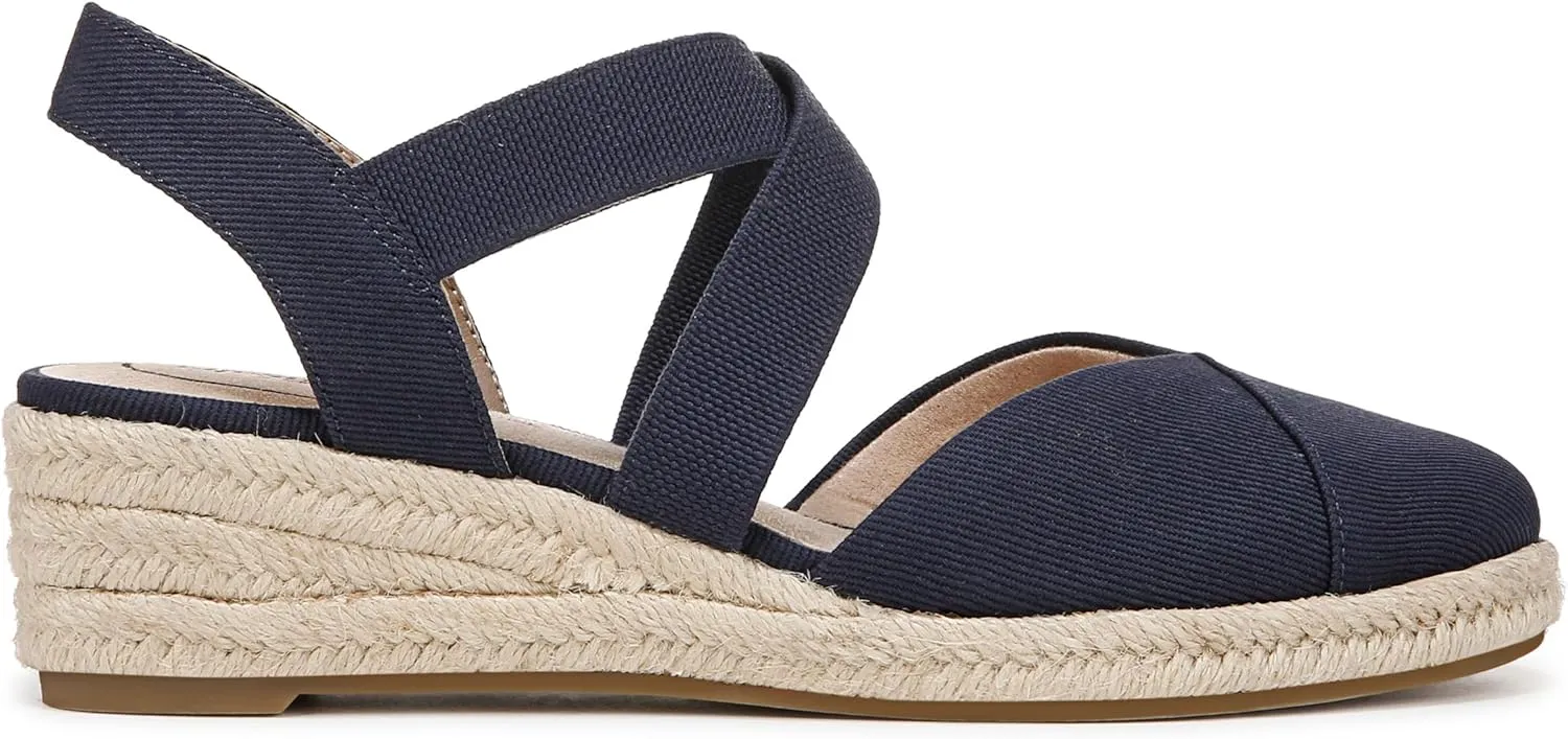 LifeStride Women's Kimball Espadrille Wedge Sandal
