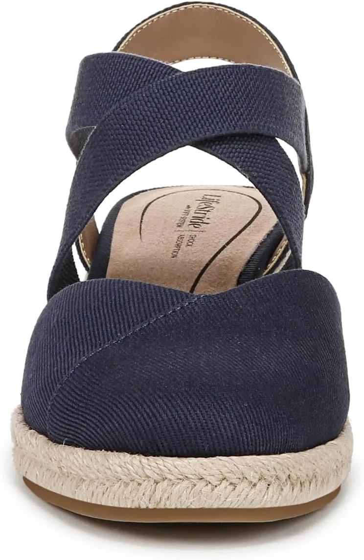 LifeStride Women's Kimball Espadrille Wedge Sandal
