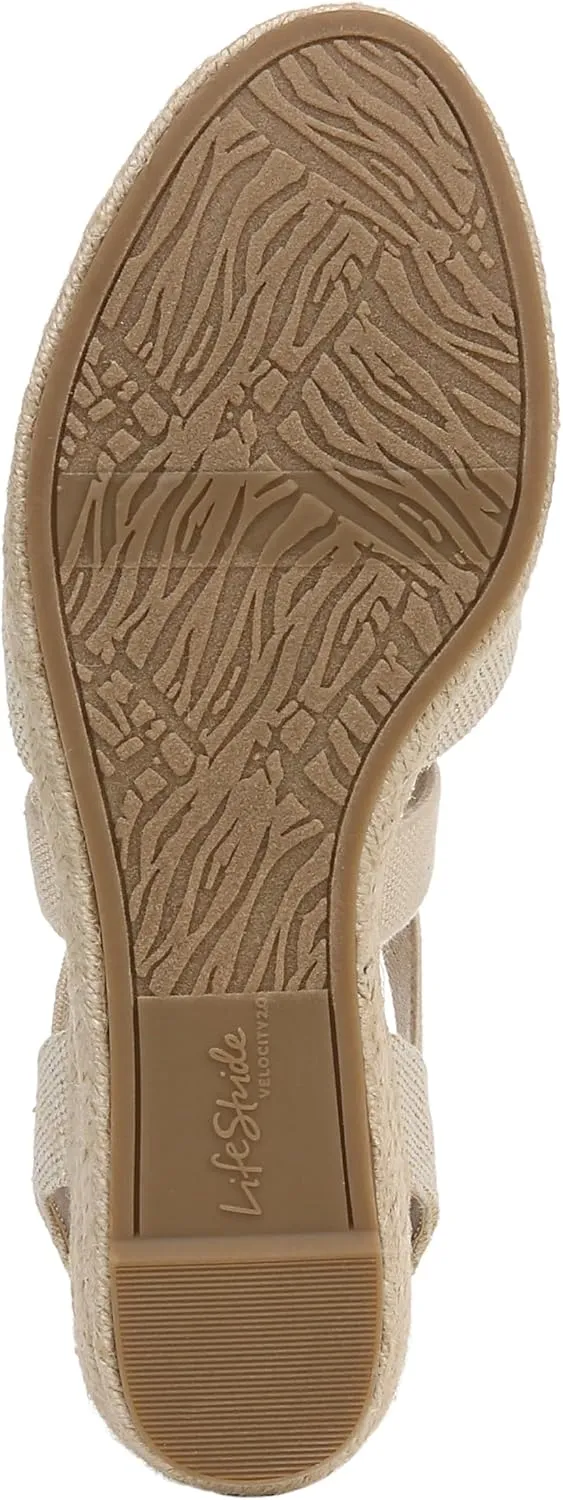 LifeStride Women's Kimball Espadrille Wedge Sandal