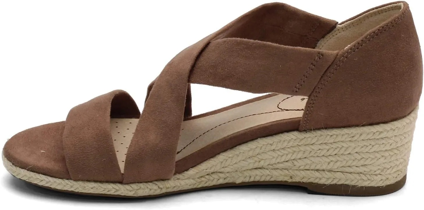 LifeStride Women's Siesta Espadrille Wedge Sandal