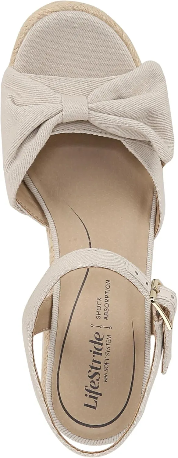 LifeStride Women's Tahlia Espadrille Wedge Sandal