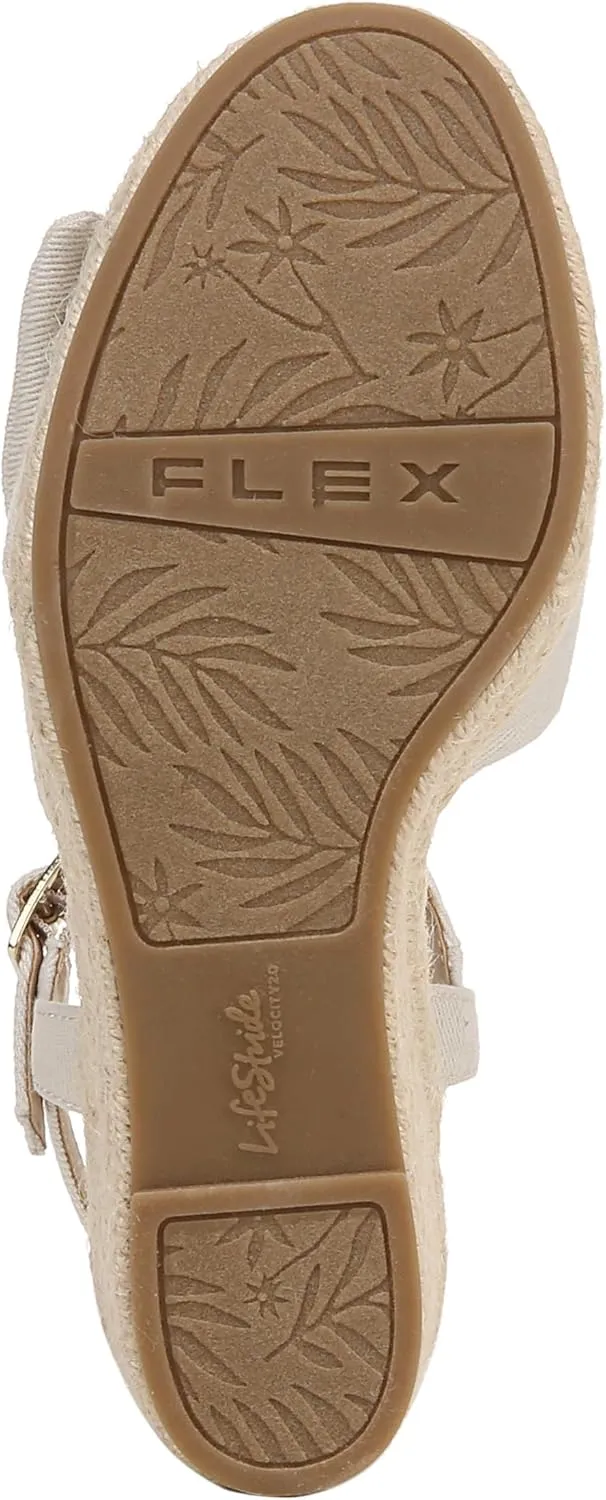 LifeStride Women's Tahlia Espadrille Wedge Sandal