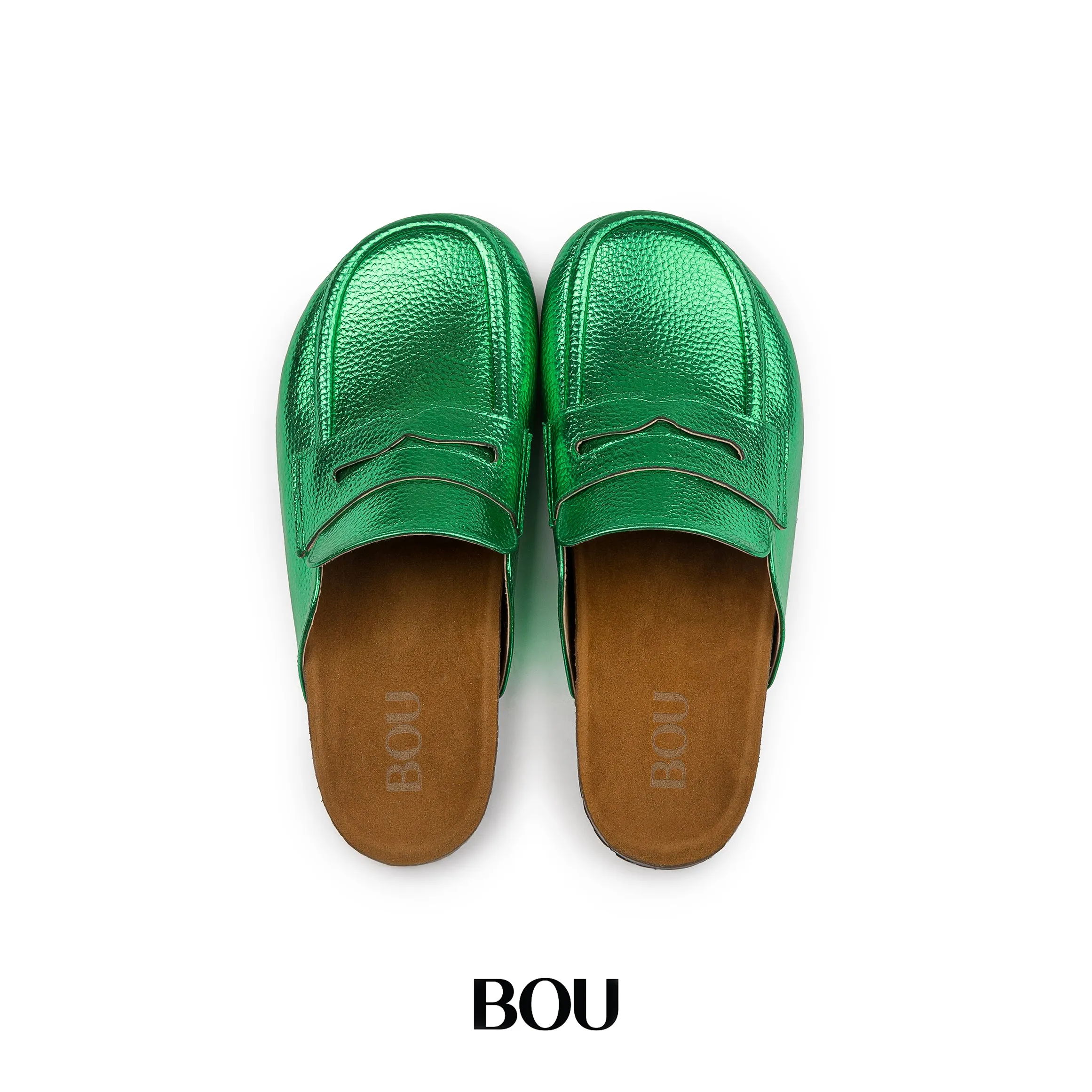 Loafer Clogs - Magic Green
