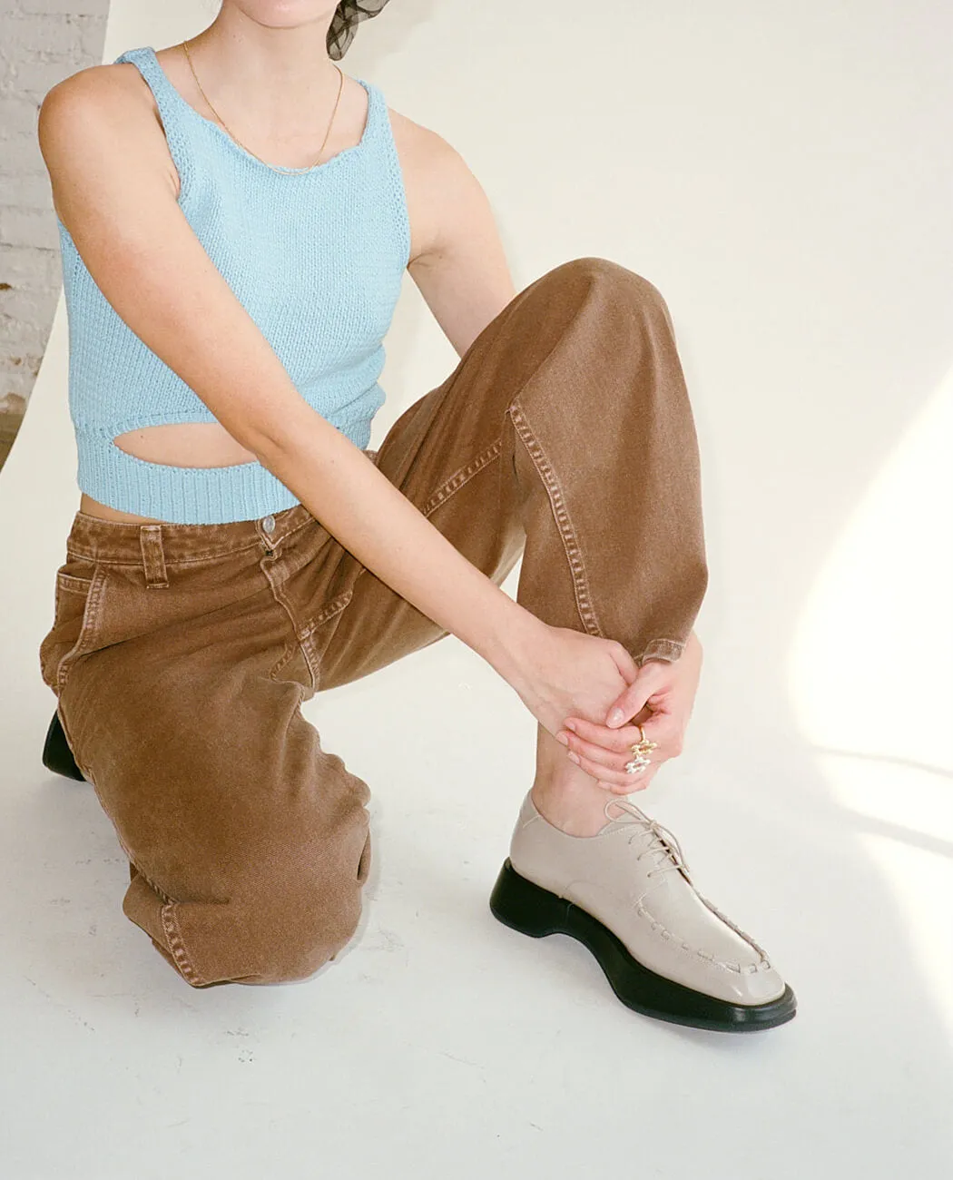 Looped Platform Loafers