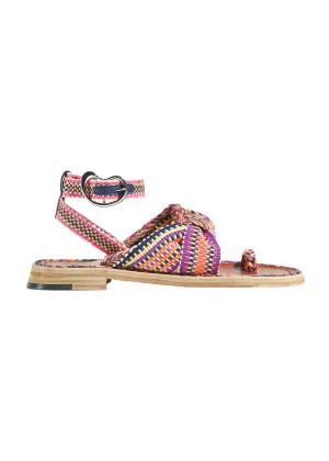 Lorena flatform espadrille sandals in isle