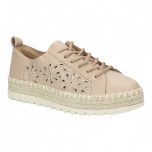 Love Rio Rosie Fine Threads Espadrille Sneaker - Nude