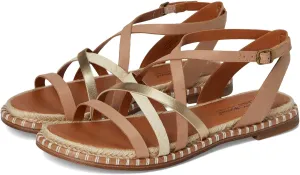 Lucky Brand Women's Kielly Cross Strap Flat Sandals