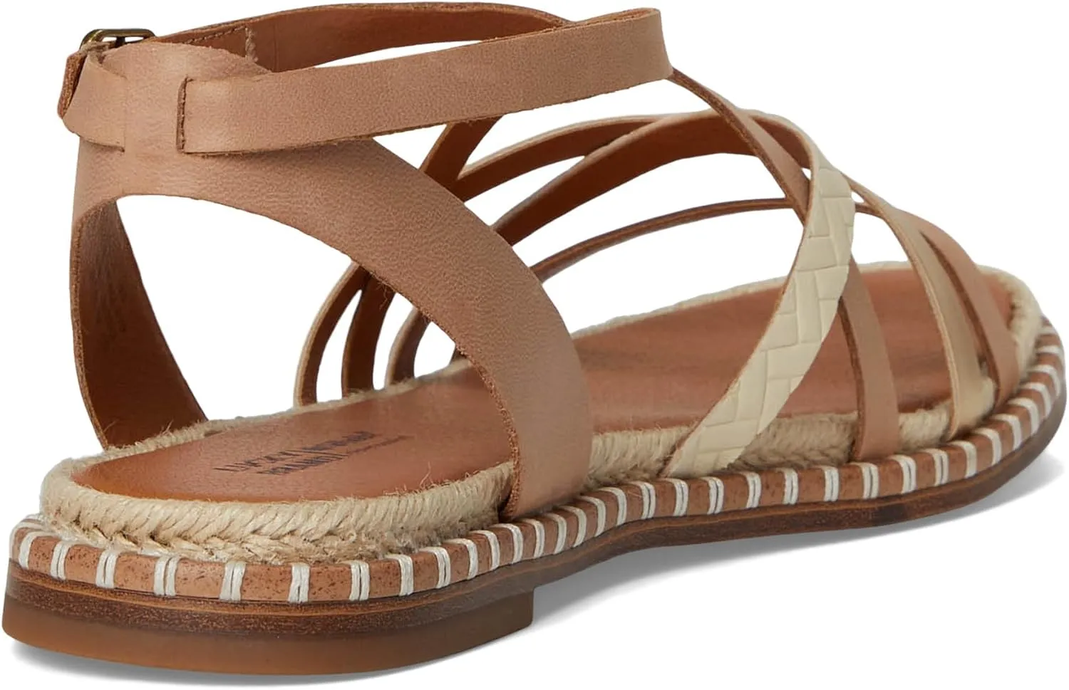 Lucky Brand Women's Kielly Cross Strap Flat Sandals