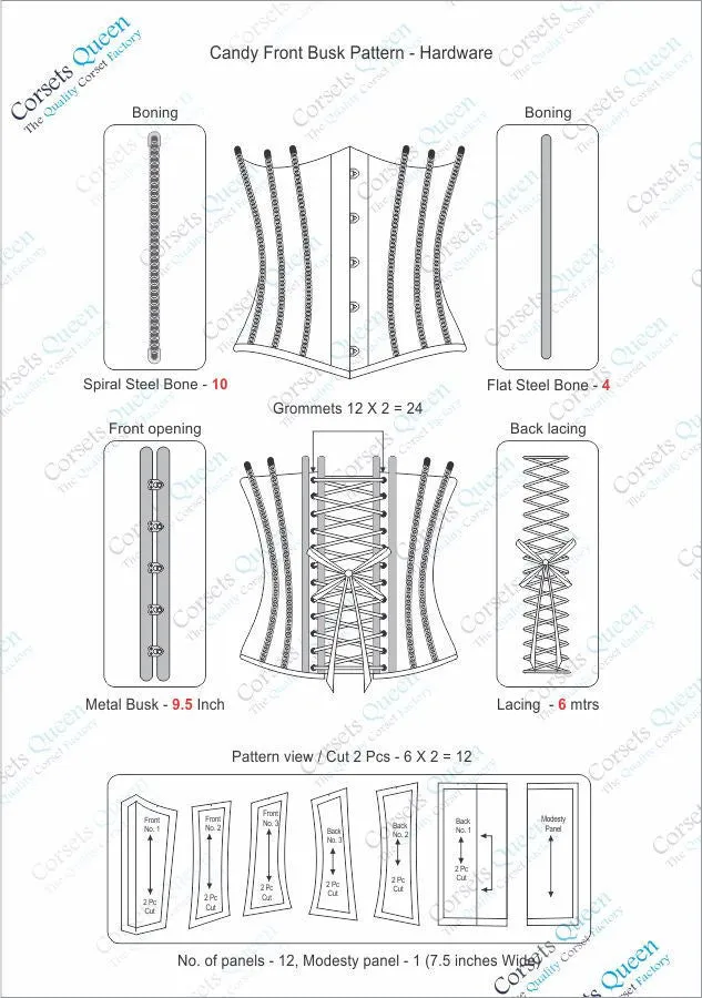 Made Corset Flexible Custom Streamlined shipping Brittney