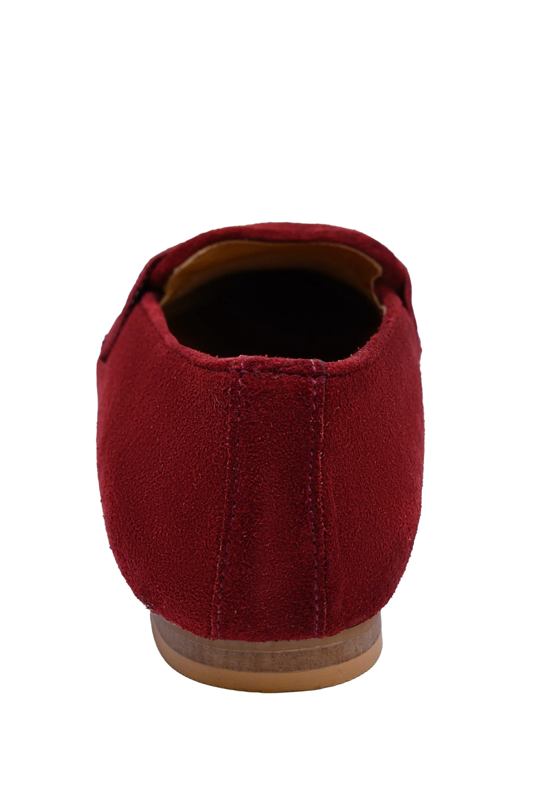 Maroon Suede Loafer