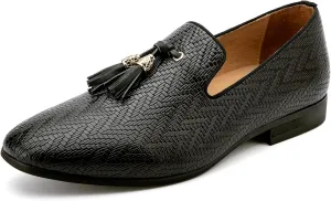 Meijiana Men's Fashion Classic Loafers Luxury Loafer Shoes and Weeding Dress Shoes for Men