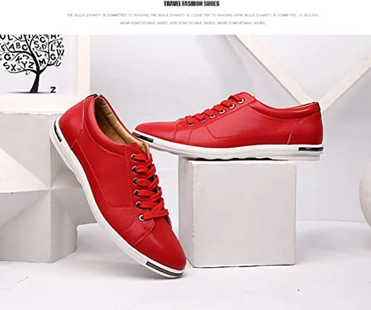 Men's Casual Comfort Lace Up Sneakers