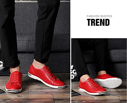 Men's Casual Comfort Lace Up Sneakers