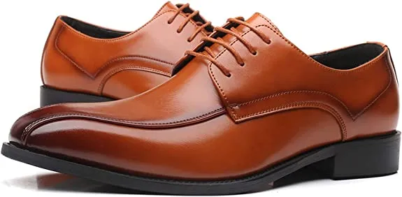 Men's Dress Derby Black Tan