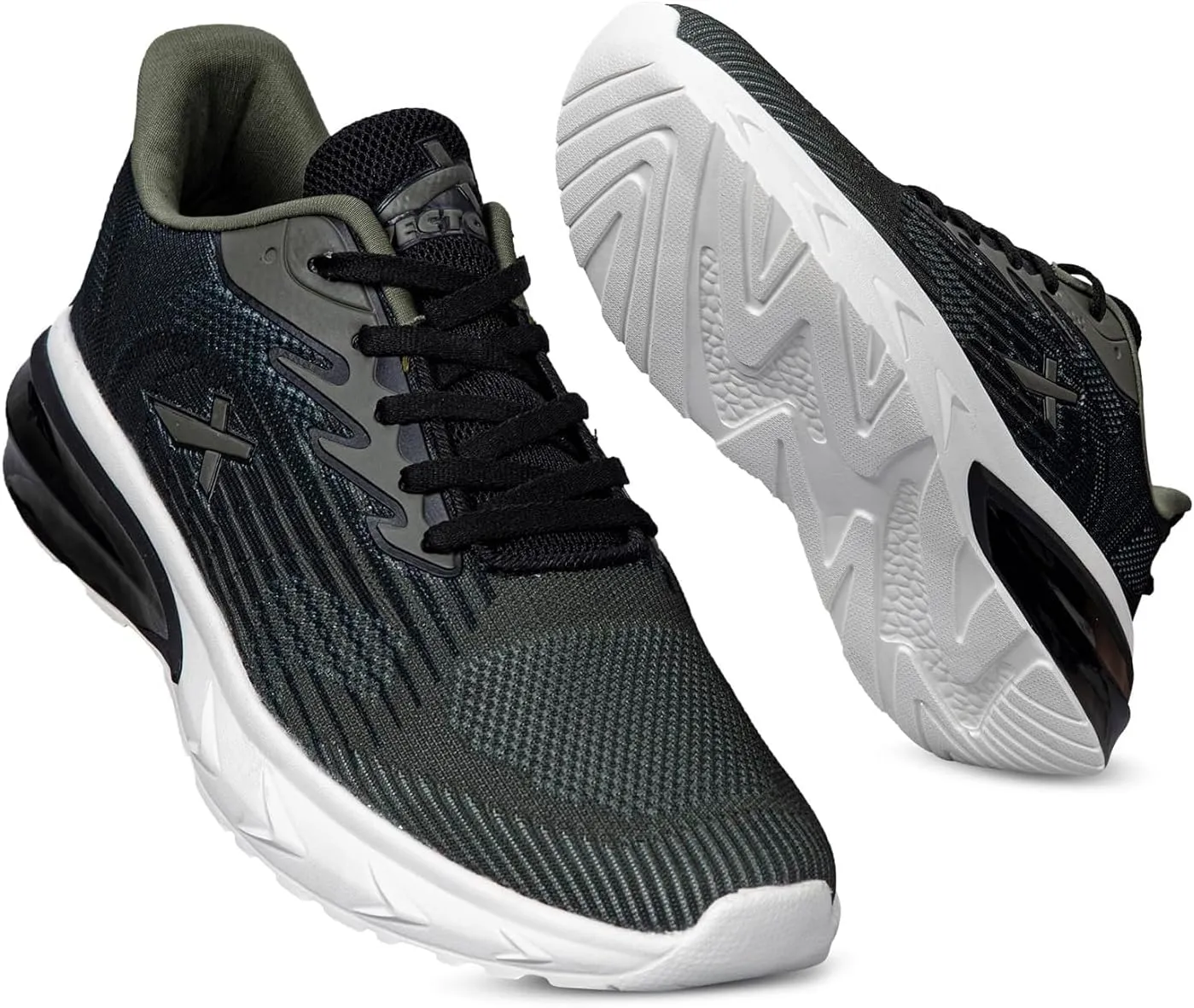Men's Walking Sneaker, Black, 9